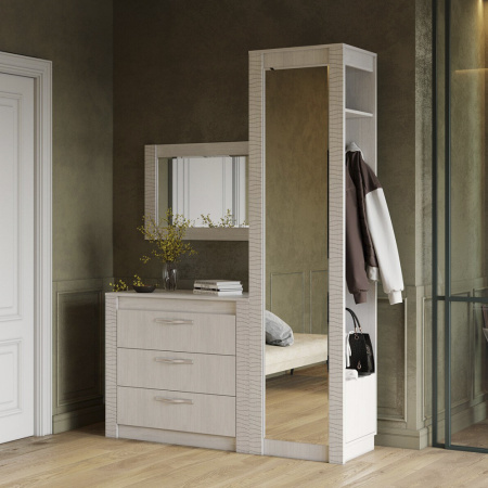 Вешалка "Монако" ВШ-05 (ясень белый/F12)