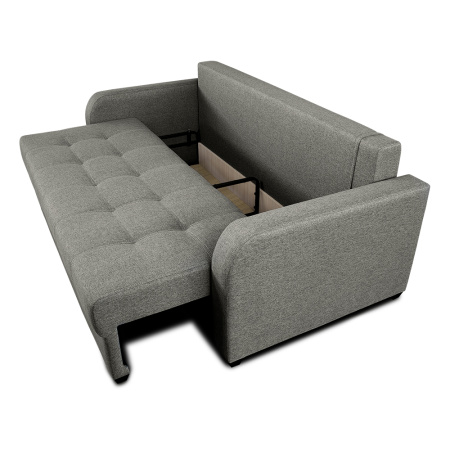 Диван прямой Амелия тик-так НПБ (локти овал / ткань: Ева 8)