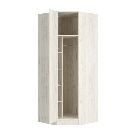 "Фиеста" шкаф угловой (дуб крафт белый)