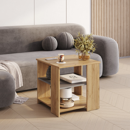 Стол журнальный "Марсель" СЖ-03 (Крафт/Графит)