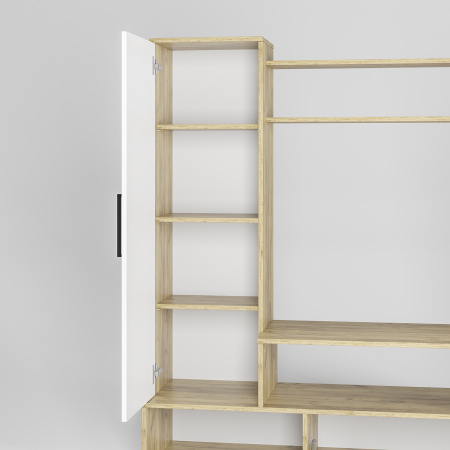 Гостиная "Евро 2" (крафт/белый)