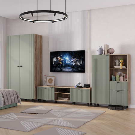 Шкаф "Олива" ШК-16 (Дуб каньон/MF12)