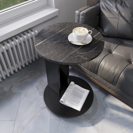 Стол журнальный "Ричи" Черный (Черный)