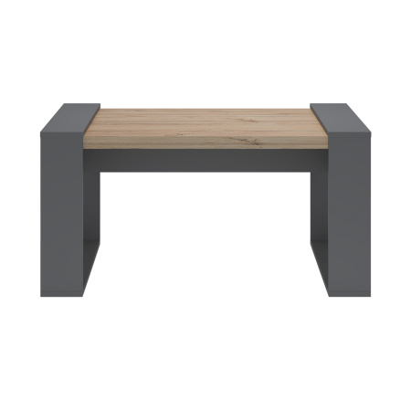 Стол журнальный "Арчи" (Графит/Дуб керра)