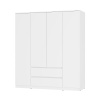 Шкаф 4-х створчатый "Симпл" ШК-13 (белый)