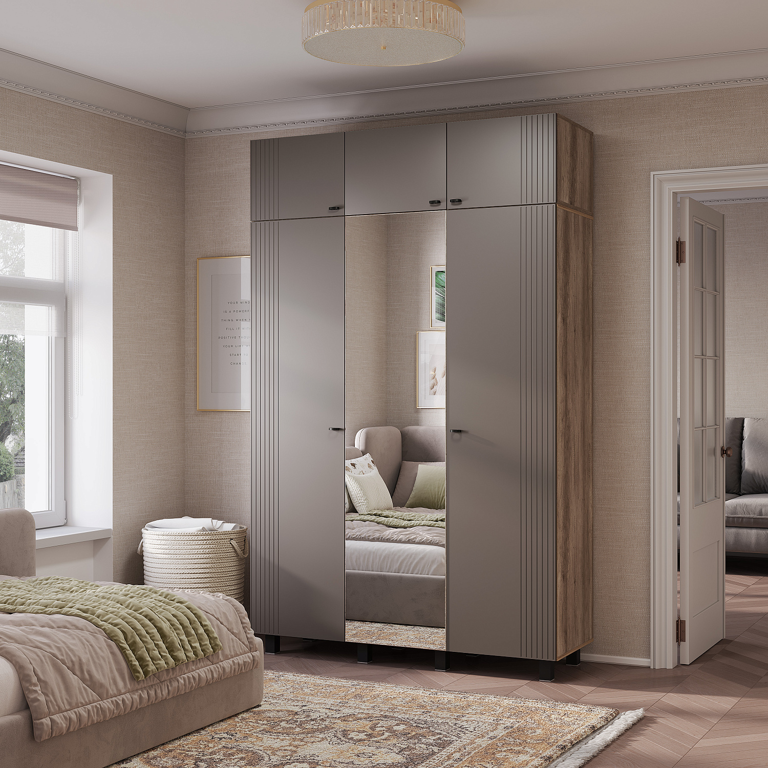 Новые модули коллекции "Олива" - шкафы навесные