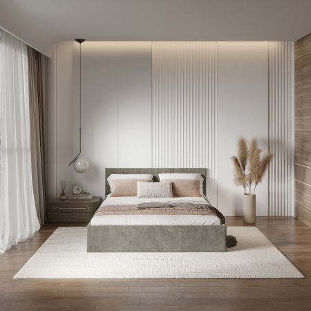 Кровать 1,6 м "Ника" КР-18 (Муссон)