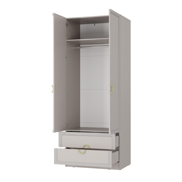 Шкаф 2-х створчатый "Эстетика" ШК-02 (Кашемир)