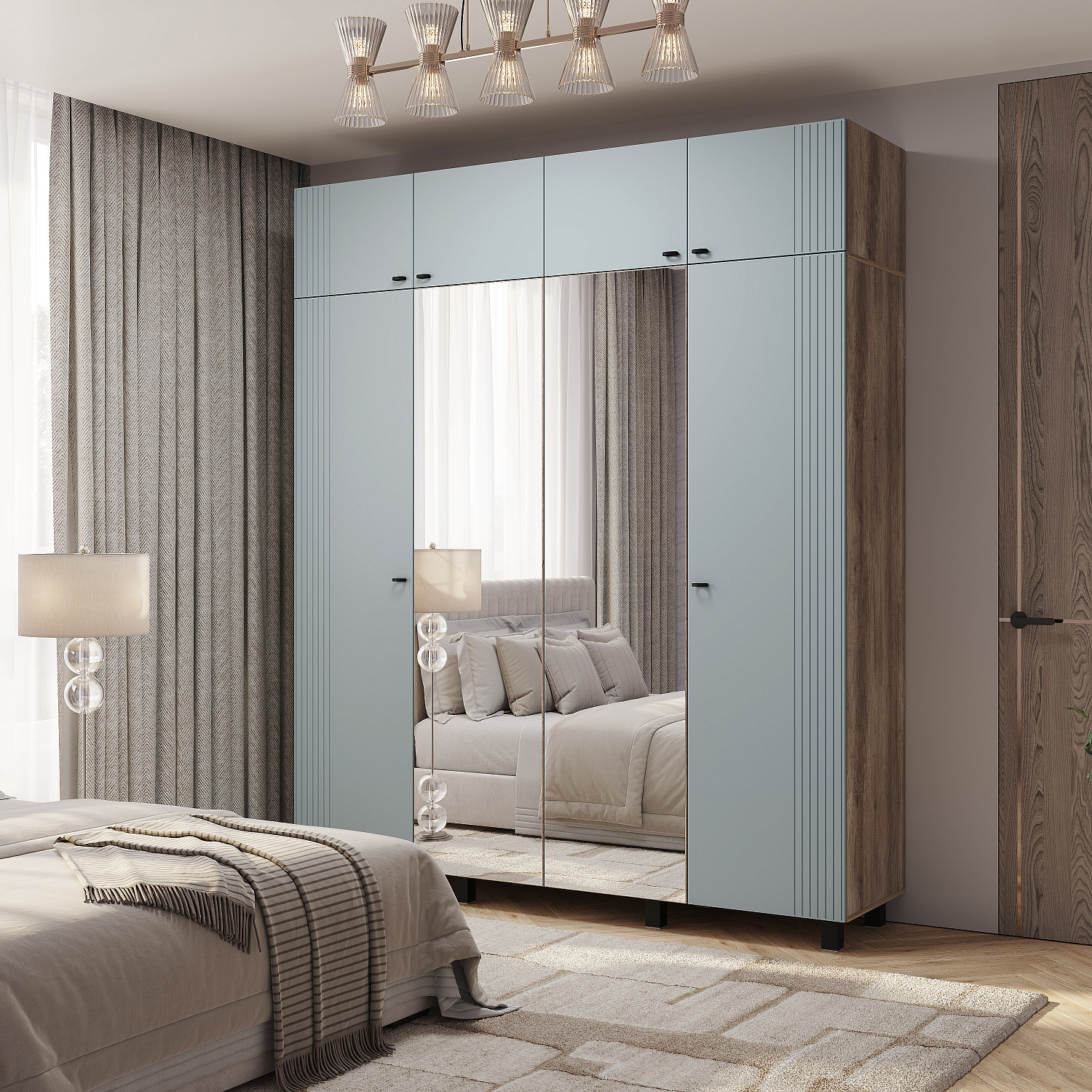 Новые модули коллекции "Олива" - шкафы навесные