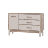 Комод "Скандика" КМ-12 (дуб смоки/кашемир)