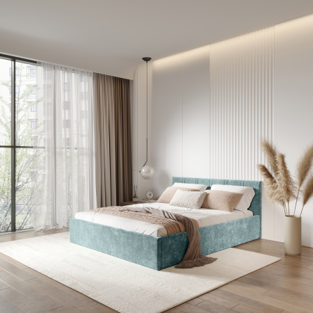 Кровать 1,6 м "Ника" КР-18 (Шарли Бриз)