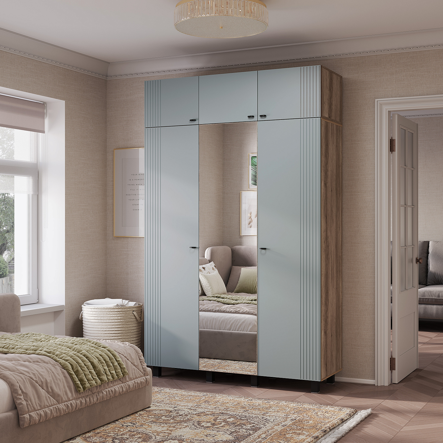 Новые модули коллекции "Олива" - шкафы навесные