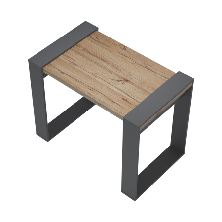 Стол компьютерный "Арчи" (Графит/Дуб керра)