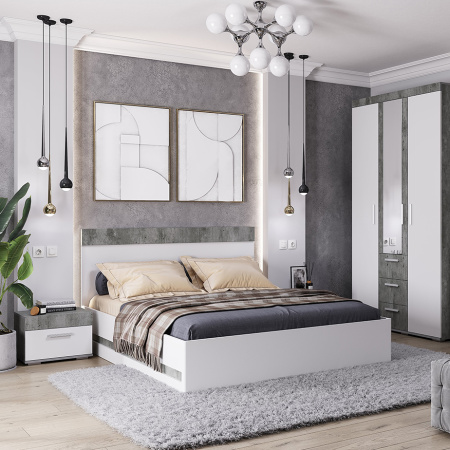 "Инстайл" КР-04 (бетон/белый)