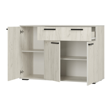 Комод "Стандарт-4 NEW" (дуб крафт белый)