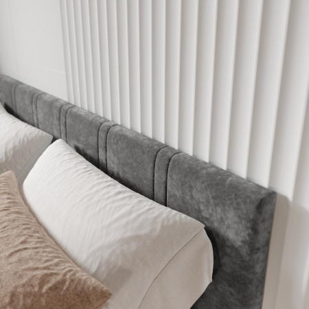 Кровать 1,6 м "Ника" КР-18 (Грифельный)