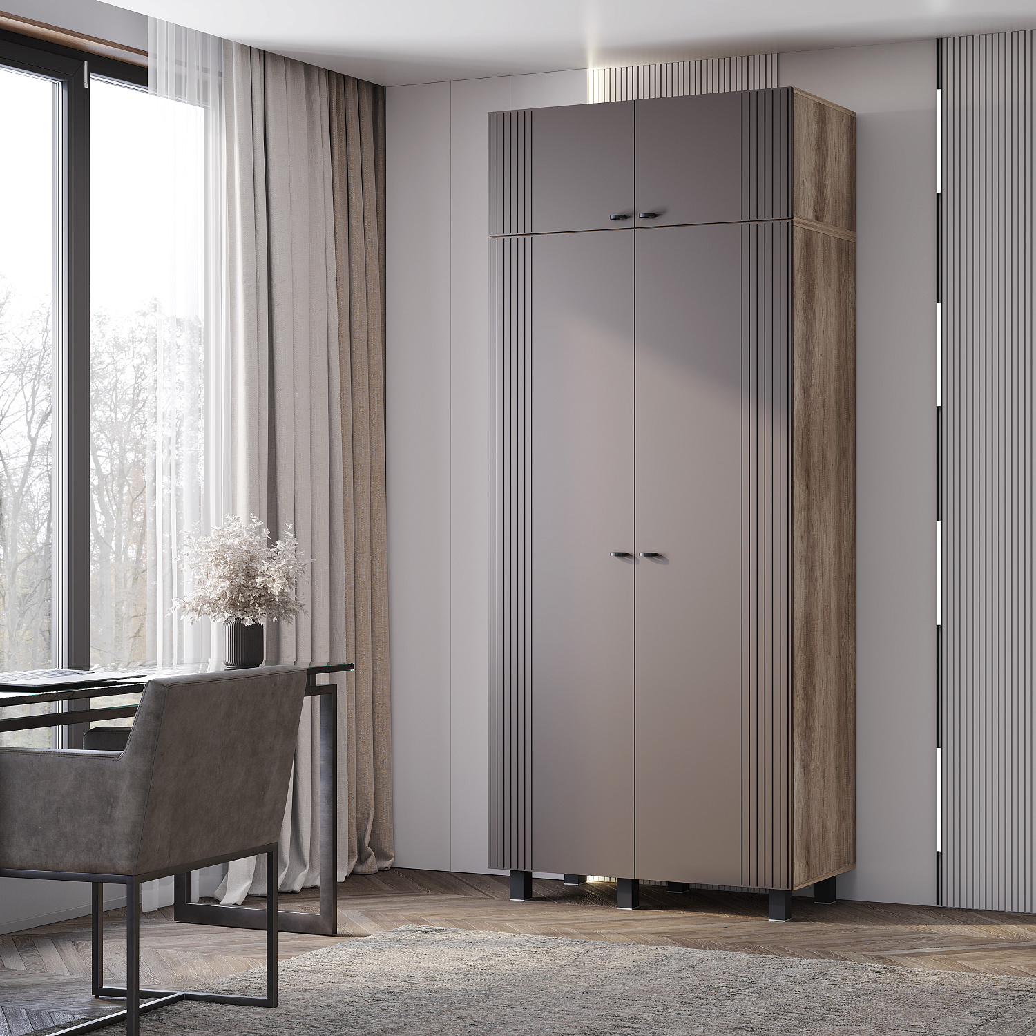 Новые модули коллекции "Олива" - шкафы навесные