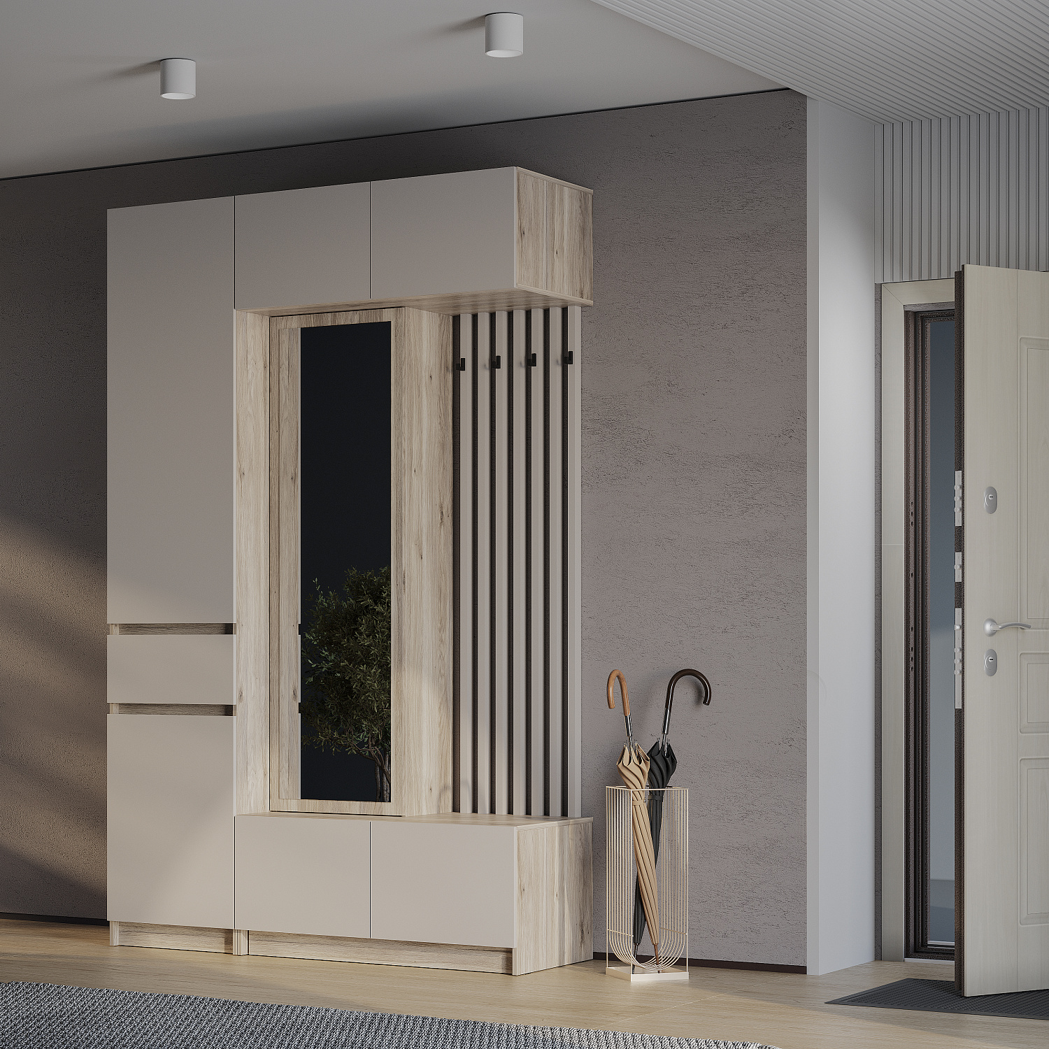 Новинка - модульная прихожая "Багира"