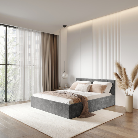 Кровать 1,6 м "Ника" КР-18 (Грифельный)